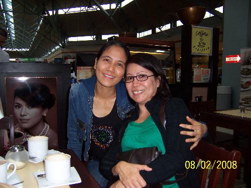 With Mylotter 'patchmypal'; a good friend since La - Love this shot too!