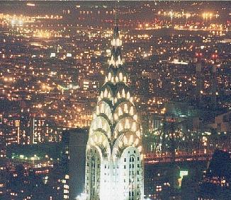 The Chrysler Building - The Chrysler Building at night.