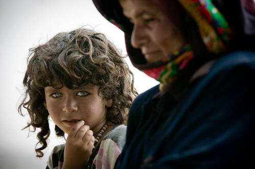 Palestinian girl - This is a photo of Palestinian poor girl who has the most beautiful eyes in the world