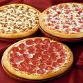 yammy - three hand tossed pizzas..... hmmmmmm yammy.....