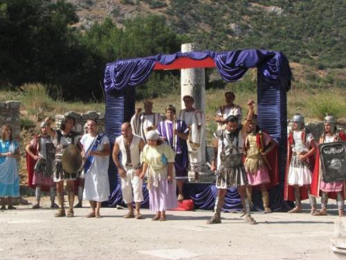 re enactment - this picture taken from one of a historical re enactment