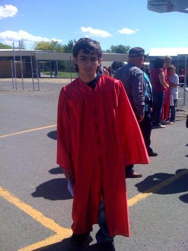 My son, Powell's graduation from 8th grade - off t - My son, Powell's graduation from 8th grade - off to high school