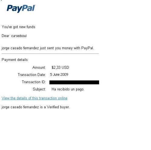 baydefeis payment proof - Proof of my second payment from baydefeis, a reliable PTC. I earned $2.33 in jsut two weeks!
