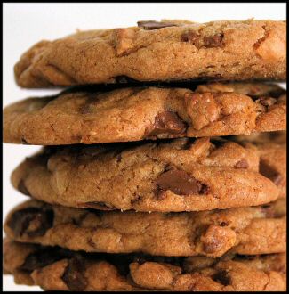 Cookies - Home baked chocolate chip cookies
