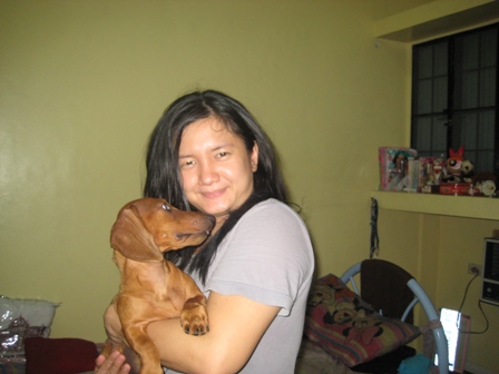 Chowder - baby dachshund