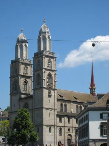 Zurich - A beautiful building in Zurich