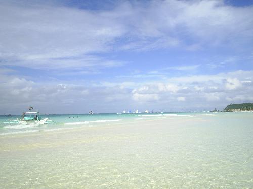 ocean scene - ocean scene at boracay..