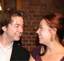 Bradford Anderson and his fiancee - awww so nice to see!