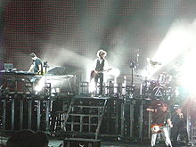 linking park - Performing at 2007&#039;s Project Revolution Tour in Norton, Massachusetts