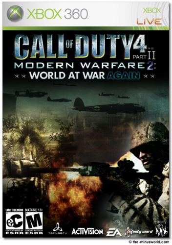 Call of duty modern warfare 2  - This is the cover to call of duty modern warfare 2 an xbox 360 game that is coming out on November 10, 2009, and i believe it is going to be one of the best games ever created.
