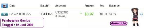 Genius funds  - Genius fund just pay me today instantly today 10 juni 2009