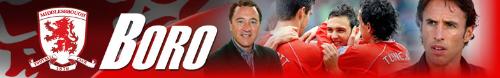 Middlesbrough FC - This is the new badge of Middlesbrough FC, England.
