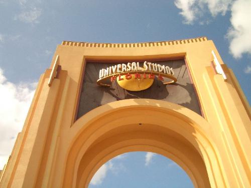 The Gate - This is the welcome arch to Universal Studios Florida. A little amateurish for a photo.