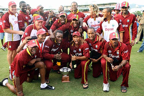 West Indies Team - The ICC Champions Throphy