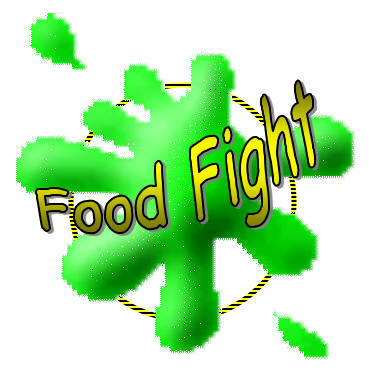 Food Fight - Ooey, gooey messy food fight!