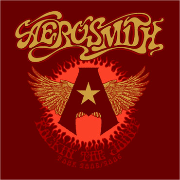 Aerosmith - A picture of one of the newer Aerosmith band logos.To tell the truth it was there 06/07 band year.