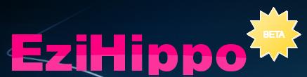 EziHippo logo - The logo of EziHippo, another fun social networking site.