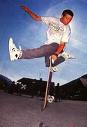Rodney mullen - A picture of rodney mullen doing a awesome trick