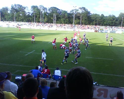 Scotland A - Russia - A picture I took during the 2009 IRB Nations Cup, during the Scotland A - Russia game.