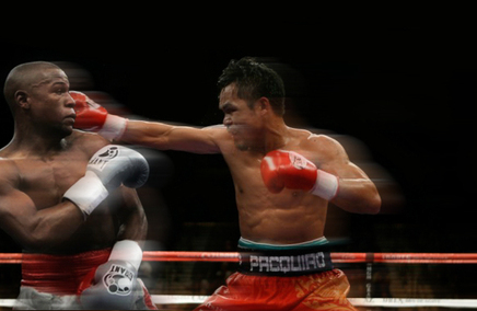 Pacquiao vs Mayweather - This is the most anticipated fight of the millennium! PAC vs PBF must happen because the world really wants to see them beat the hell out of each other. Im not really a fan of boxing but PAC really is shaking up things in boxing history. I mean you got PAC as the current Pound 4 Pound KING, The Former King PBF who wants to regain his throne, and JMM who is a shadow of PAC. One this is for sure! this picture was taken in the future!=D