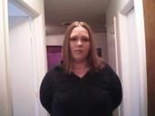 Just Me December 2008 - This was me standing in my hallway Christmas Eve morning.