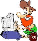Computer Hacker - This seemed to go quite well with my image of a computer hacker! lol