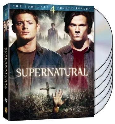 Supernatural Season Four artwork - The Season Four DVD promo.