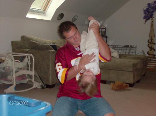Gettn down skins style - Me and one of my daughters.