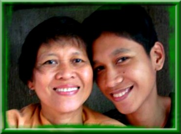 me and my mom - This is a picture showing that my mom and I are very close.