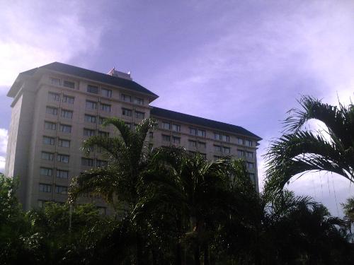 Marriott Hotel - A facade of Marriott Hotel in Cebu City, Philippines.