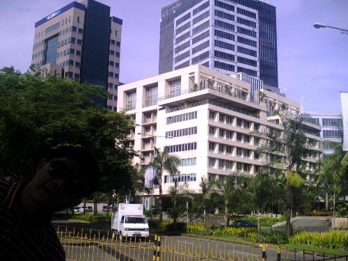 Facade of buildings where Filipinos work - Facade of buidlings where Filipinos work.