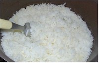 cooked rice photo - cooked rice in india we eat daily with some vegetables or non veg items.