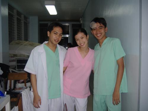 Nurses - It's nice to work in a hospital when there's a pretty nurse around.
