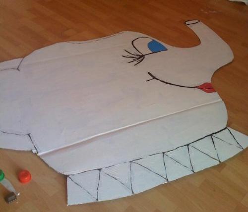Mrs. Potts Costume for Beauty and the Beast - costumes for our children's theater production of Beauty and the Beast