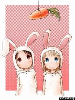 Couple - Are we going to share this big carrot?