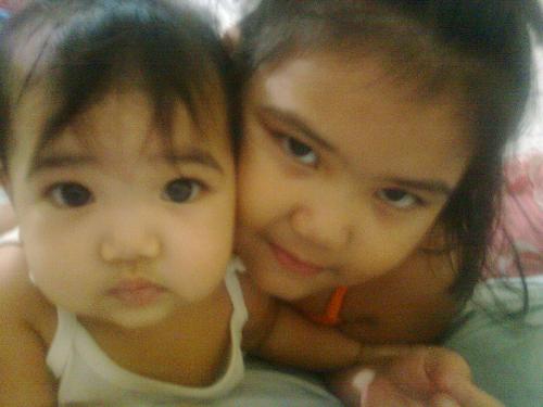 my daughters - my 2 little angels