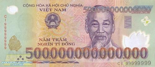 big money of Viet Nam - this is money