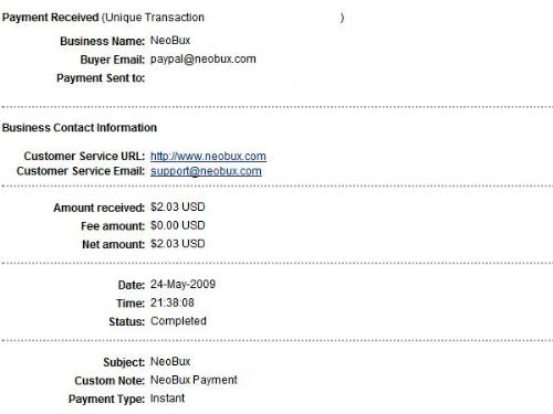 1st Payment - 1st online earning