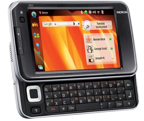 New unrelesed mobile N810  - Nokia N810 with Grand Small Pocket Pc look