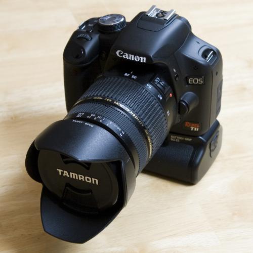 Canon XSI - Tamron 28-75mm f/2.8 - A Canon EOS Rebel XSI (a.k.a. 450D) with a Tamron 28-75mm f/2.8 lens