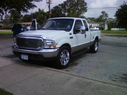 my truck babe - my ford f250 truck with some 20' ions and nitto tires rollin on the h town