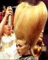 'big hair' - a girl with huge hair
