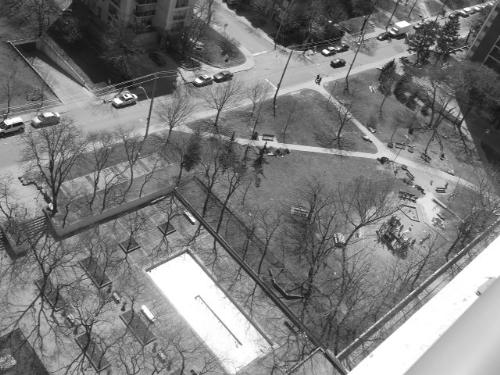 Toronto - Picture of park from my old apartment