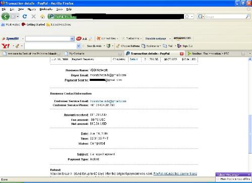 first payment proof - first payment proof from Ezihippo