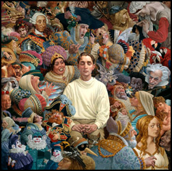 the listener by James C. Christensen - the listener by James C. christensen, year 2006