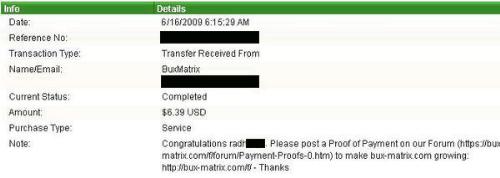buxmatrix payments - it is one of my buxmatrix payments