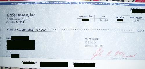 clixsense payments - it is one of my clixsense payments
