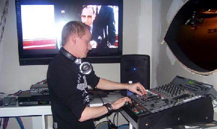 DJ (Me) - Me at the studio.