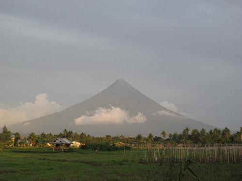 The Mayon Volcano - Mayon Volcano is in the province where i grew up, Albay. It's perfect cone defines it's majestic beauty.