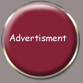 advertisement - simple button with the text saying advertisements :)